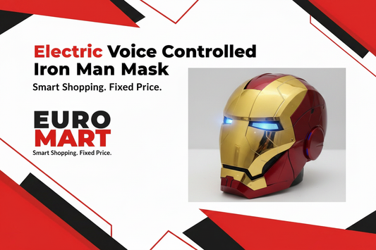 Electric Voice Controlled Iron Man Mask Cover