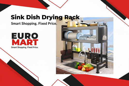 Sink Dish Drying Rack - Euro Mart