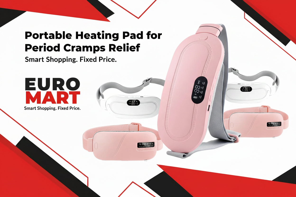 Portable Heating Pad for Period Cramps Relief - Euro Mart